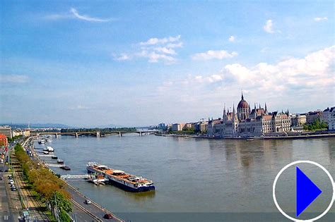 Webcam Budapest Le Danube, Széchenyi lánchíd en direct